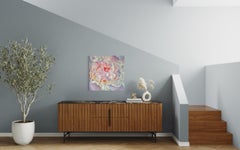 Original Oil Still Life Painting Lace of Petals