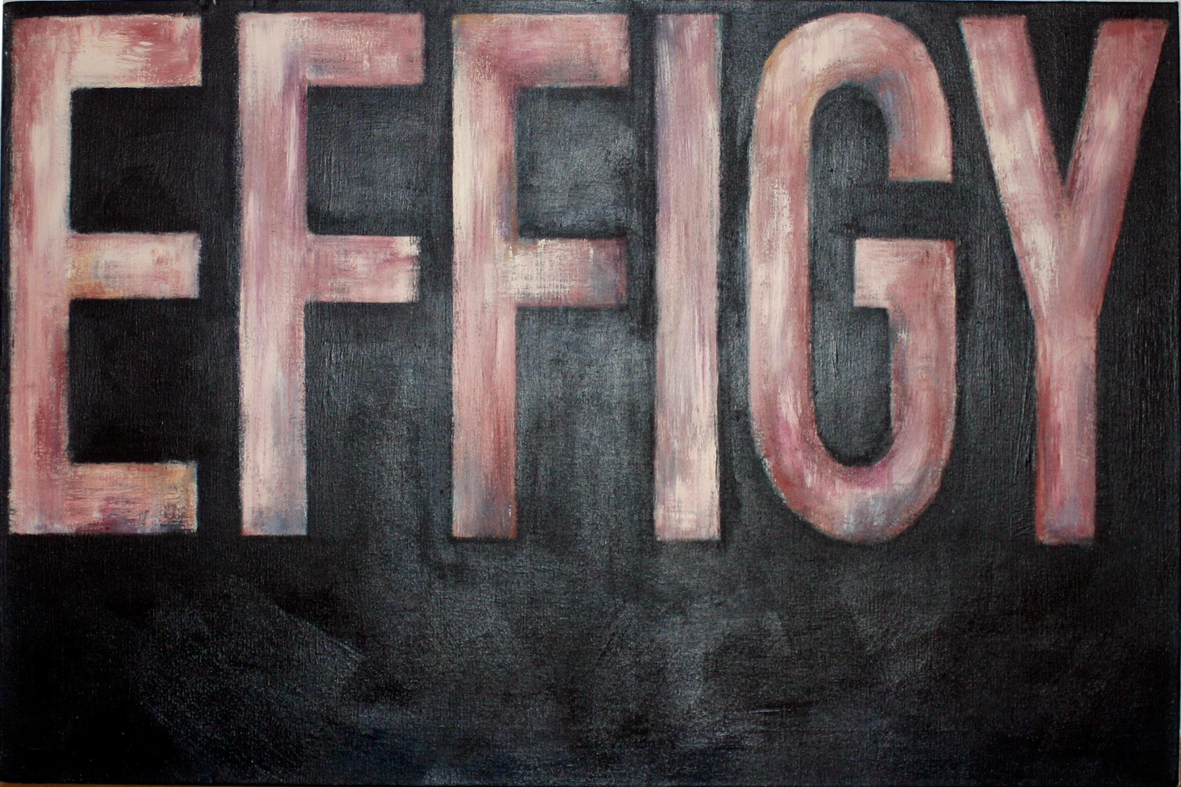 Effigy  - Painting by Anna Bialobroda
