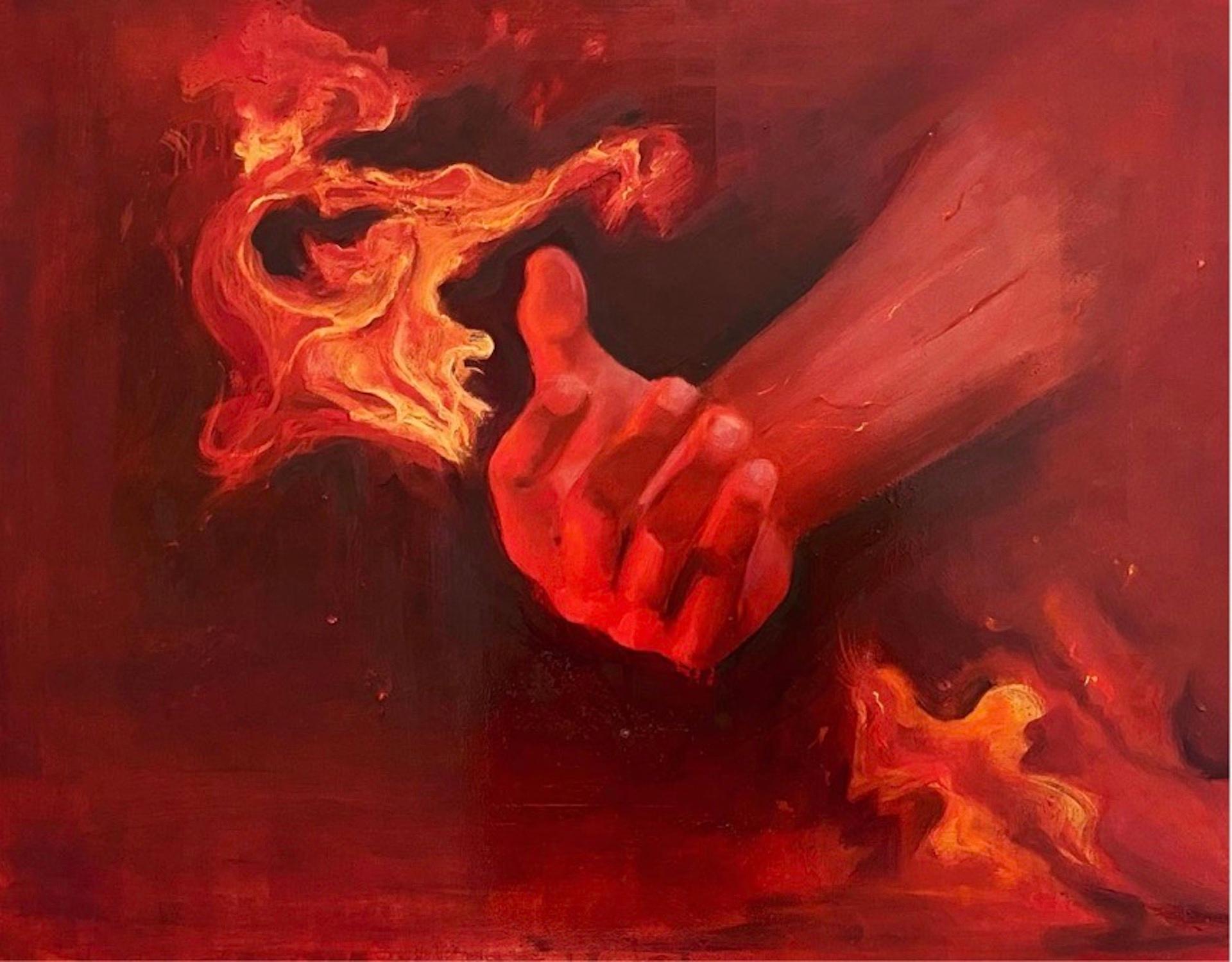 Russian Contemporary Art by Anna Bukhareva - Sacred Fire