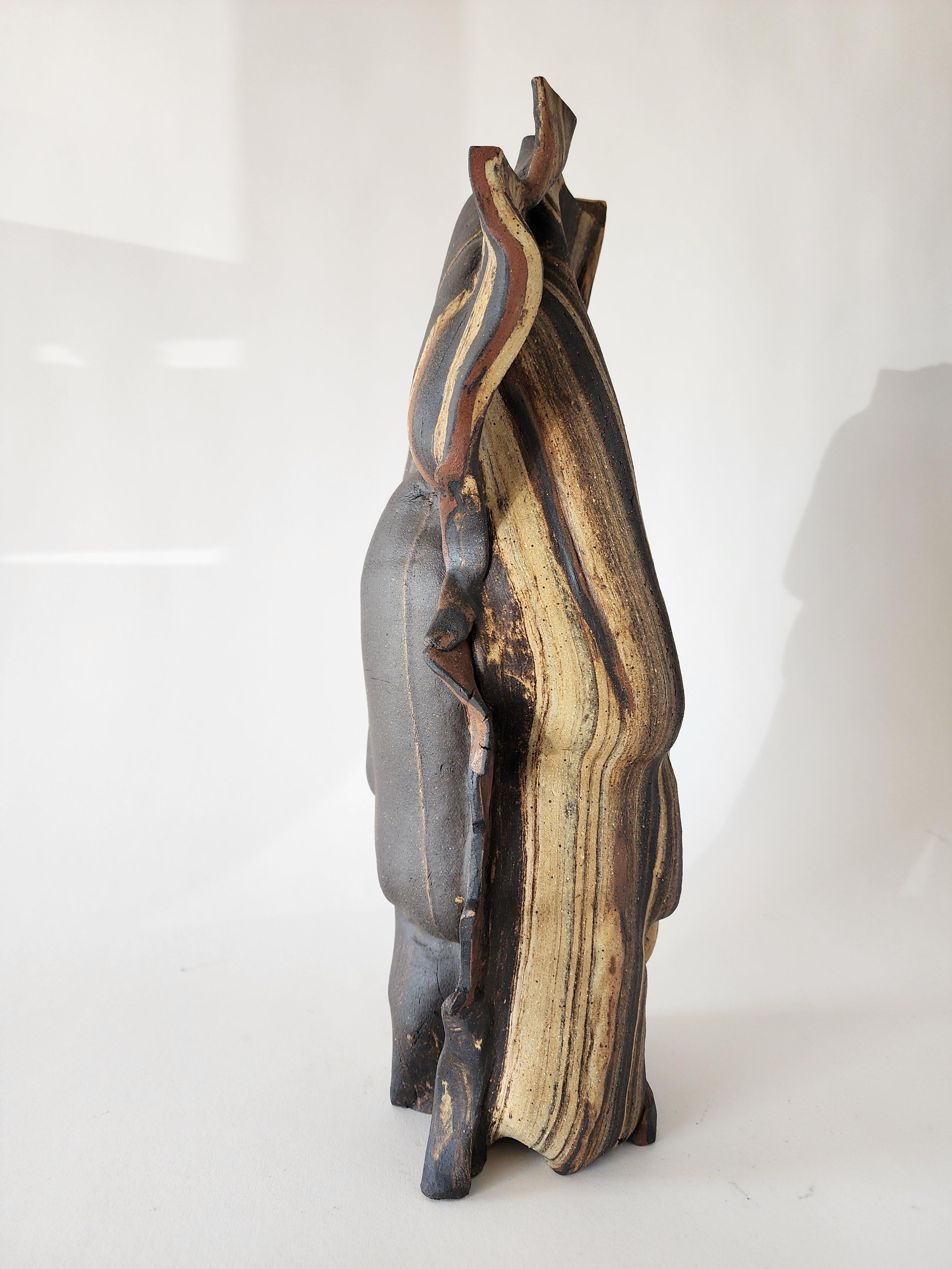 Anna Bush Crews Abstract Sculpture – NOR-Klammer