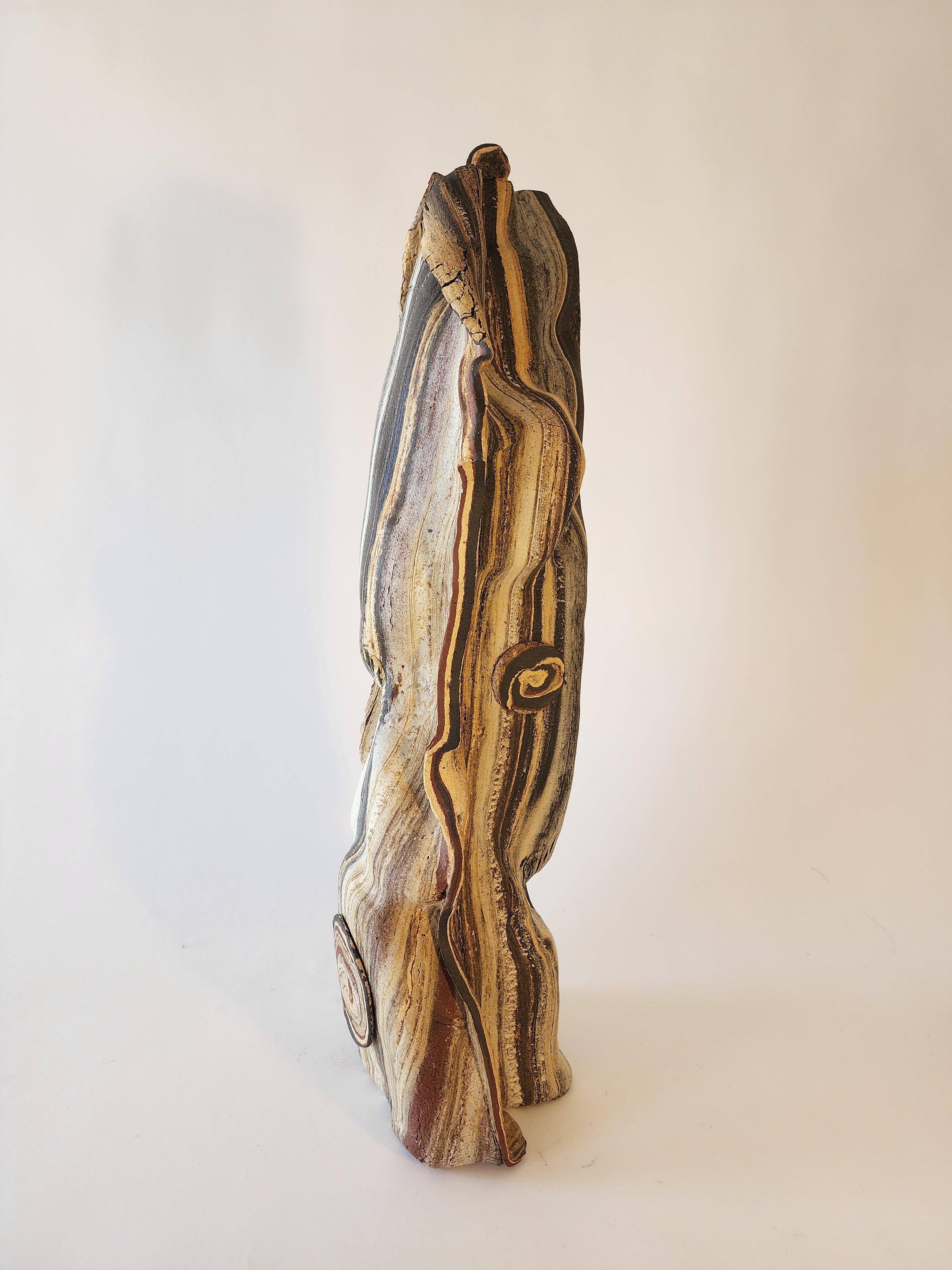 NOR Swirl 2 - Sculpture by Anna Bush Crews