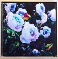 Realistic Floral Oil Painting, "Eros Garden"