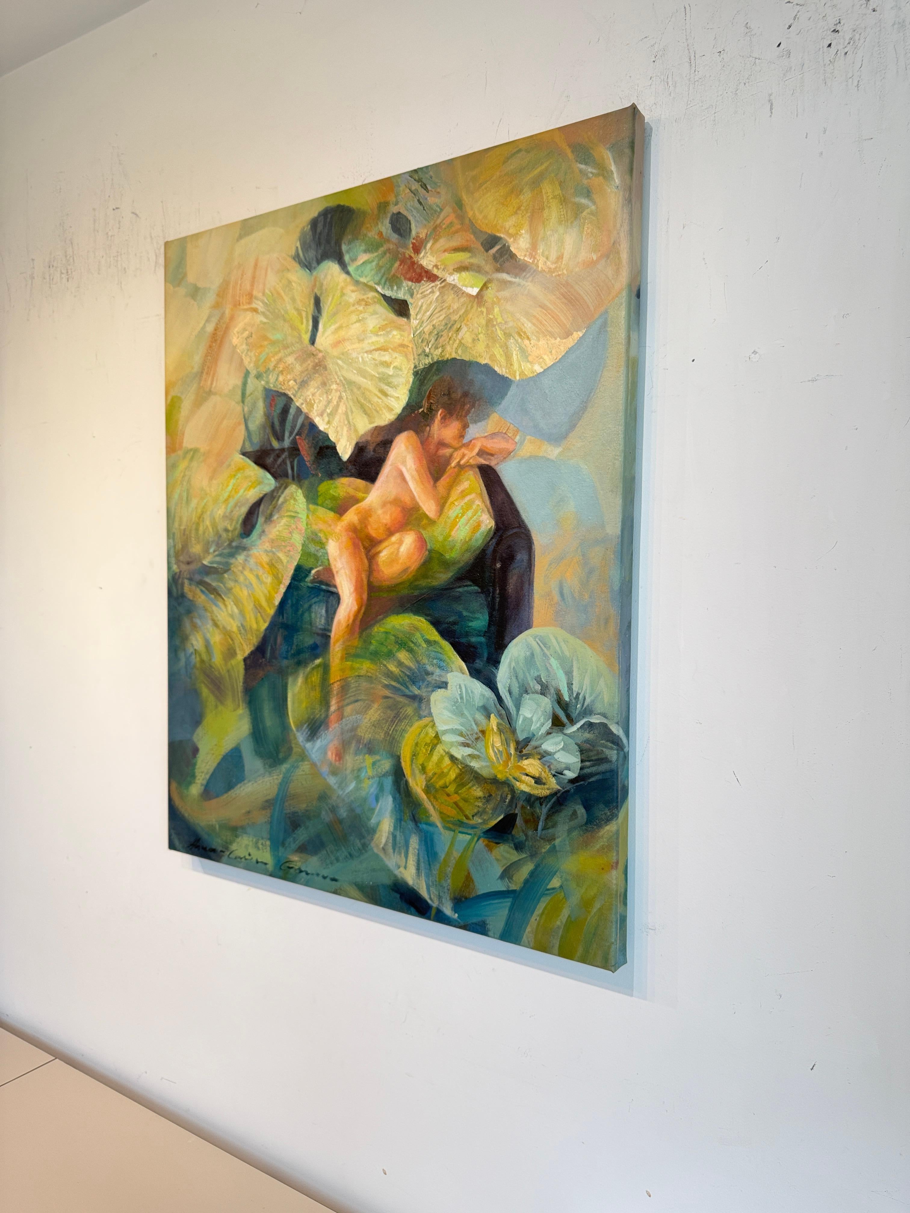 Aus Knochen wurden Stämme, aus Venen wurden Säfte Anna-C. Goosen - Zeitgenössisches Ölgemälde im Angebot 7