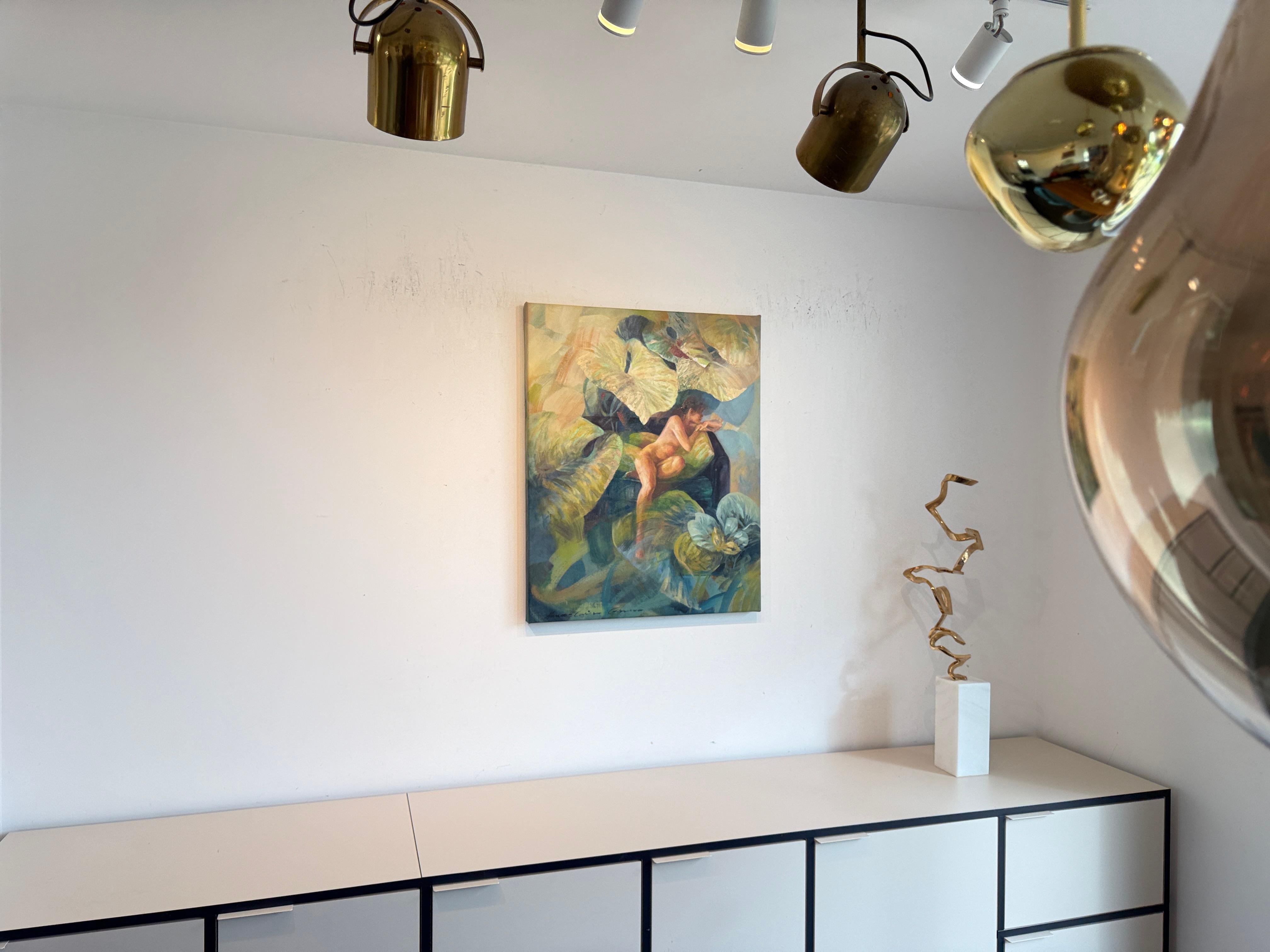 Aus Knochen wurden Stämme, aus Venen wurden Säfte Anna-C. Goosen - Zeitgenössisches Ölgemälde im Angebot 4