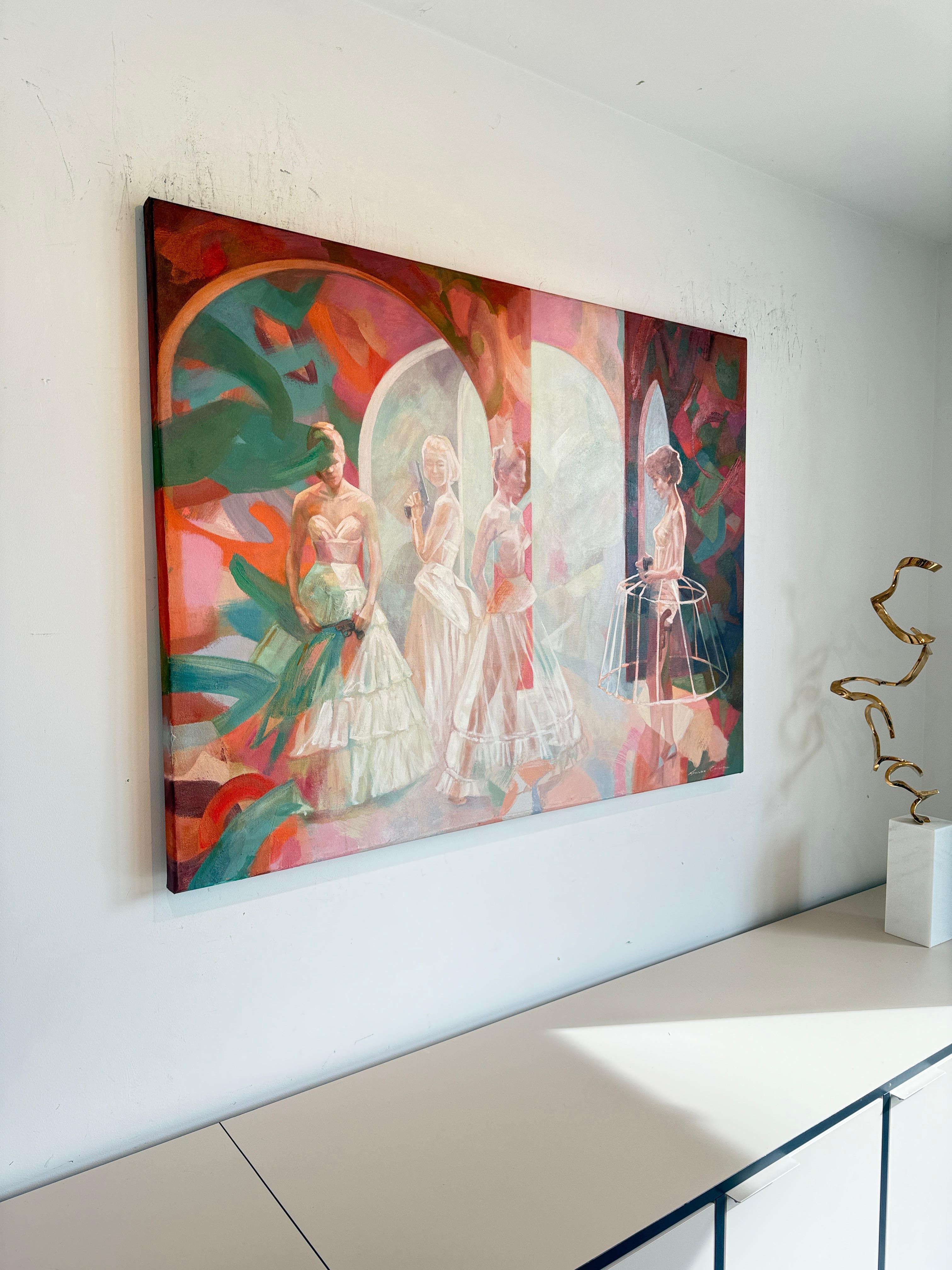 Zucker und Gewürze von Anna-Carien Goosen - Zeitgenössisches Ölgemälde im Angebot 9