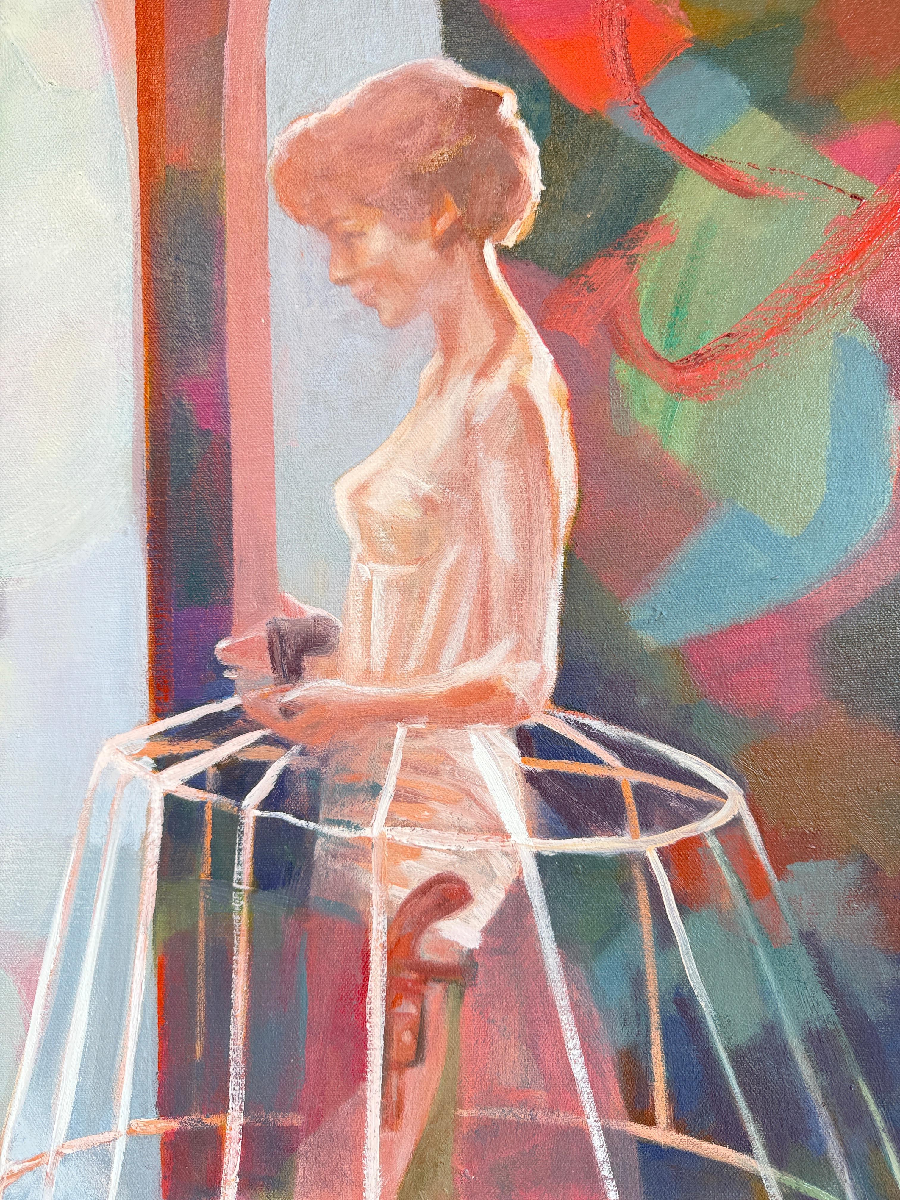 Zucker und Gewürze von Anna-Carien Goosen - Zeitgenössisches Ölgemälde im Angebot 11