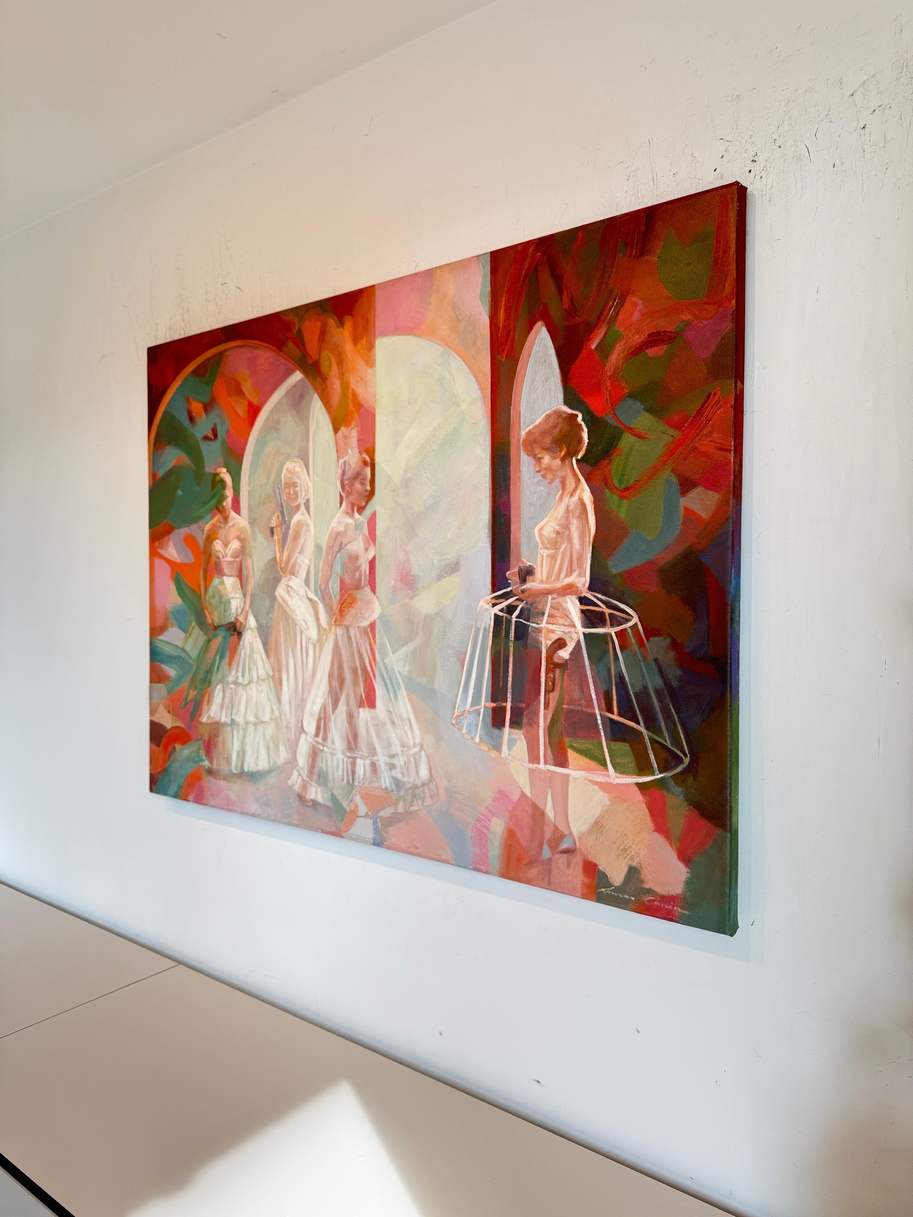 Zucker und Gewürze von Anna-Carien Goosen - Zeitgenössisches Ölgemälde im Angebot 12