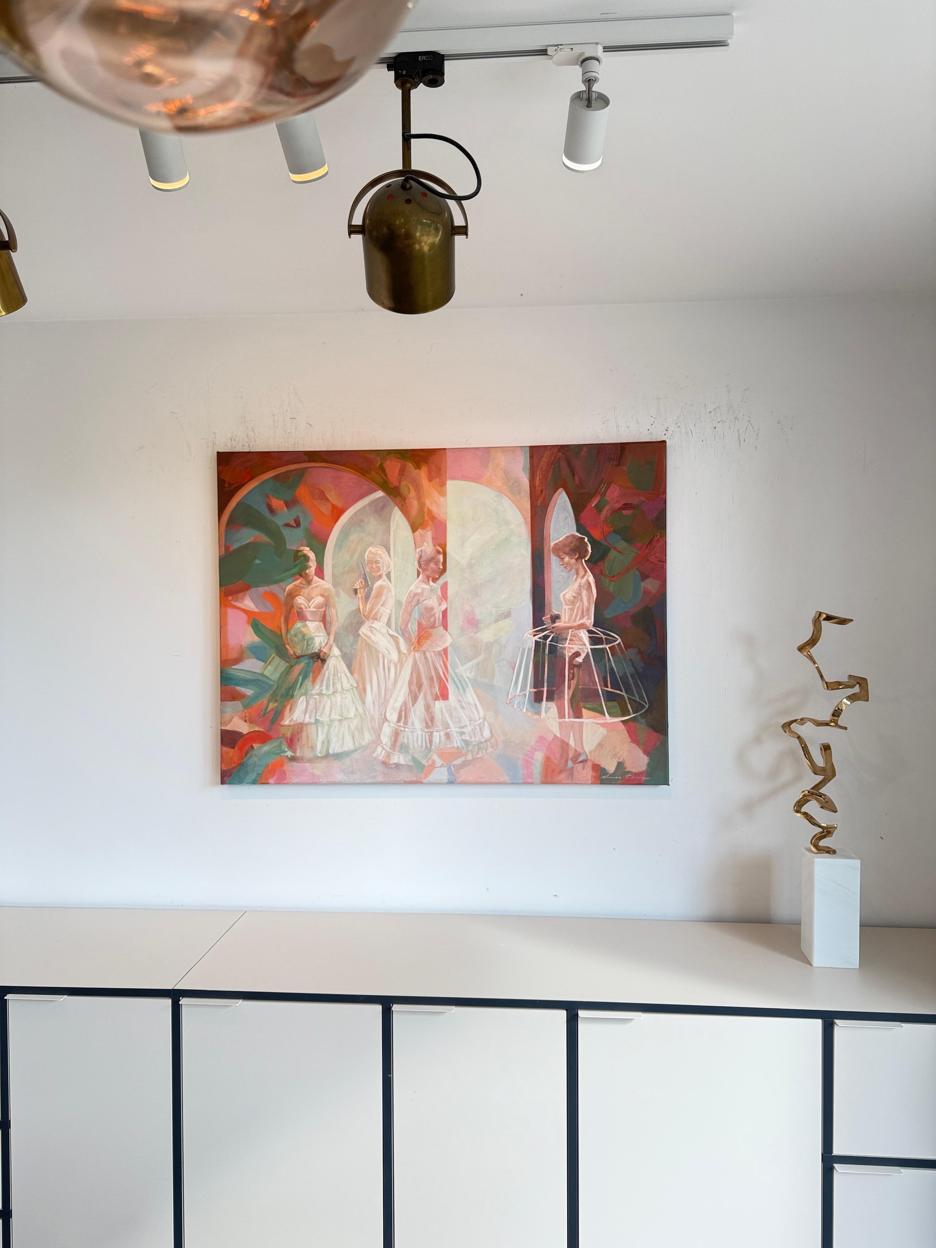 Zucker und Gewürze von Anna-Carien Goosen - Zeitgenössisches Ölgemälde im Angebot 3