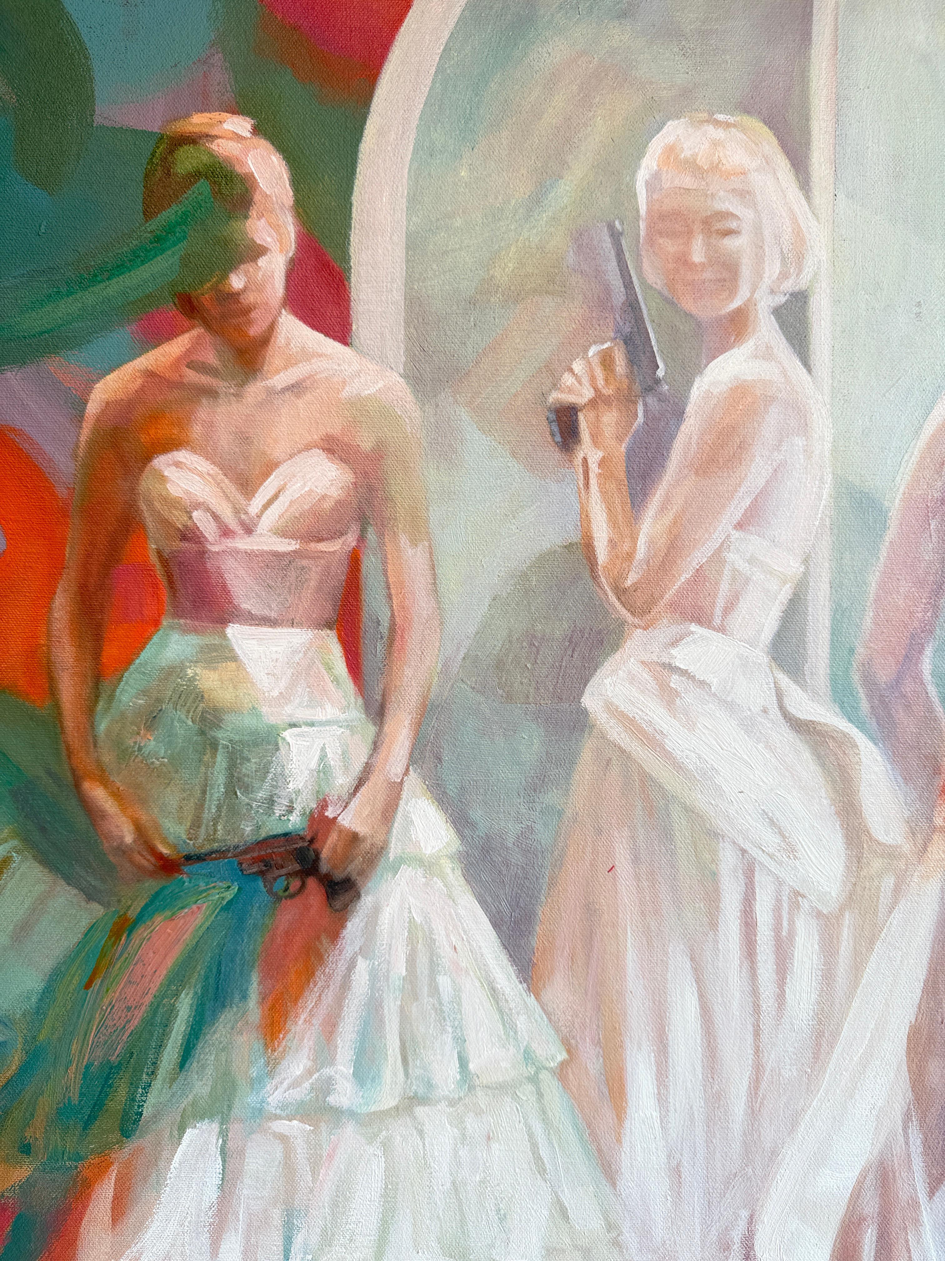 Zucker und Gewürze von Anna-Carien Goosen - Zeitgenössisches Ölgemälde im Angebot 5