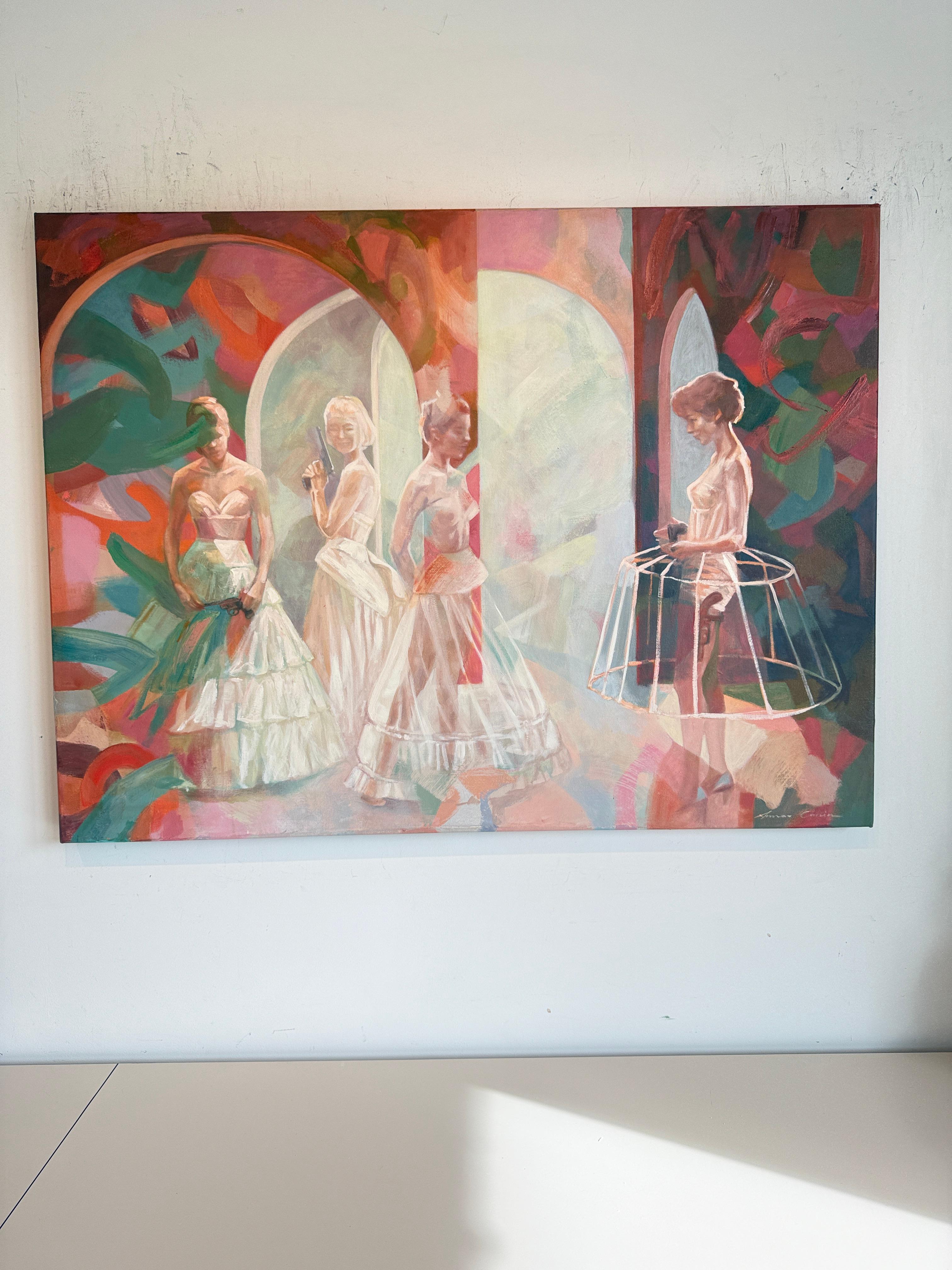 Zucker und Gewürze von Anna-Carien Goosen - Zeitgenössisches Ölgemälde im Angebot 6