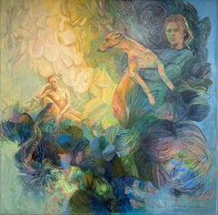 To the Tamed and the Untamed by Anna-Carien Goosen - Contemporary oil painting