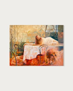 Where power waits by Anna-Carien Goosen - Contemporary oil painting