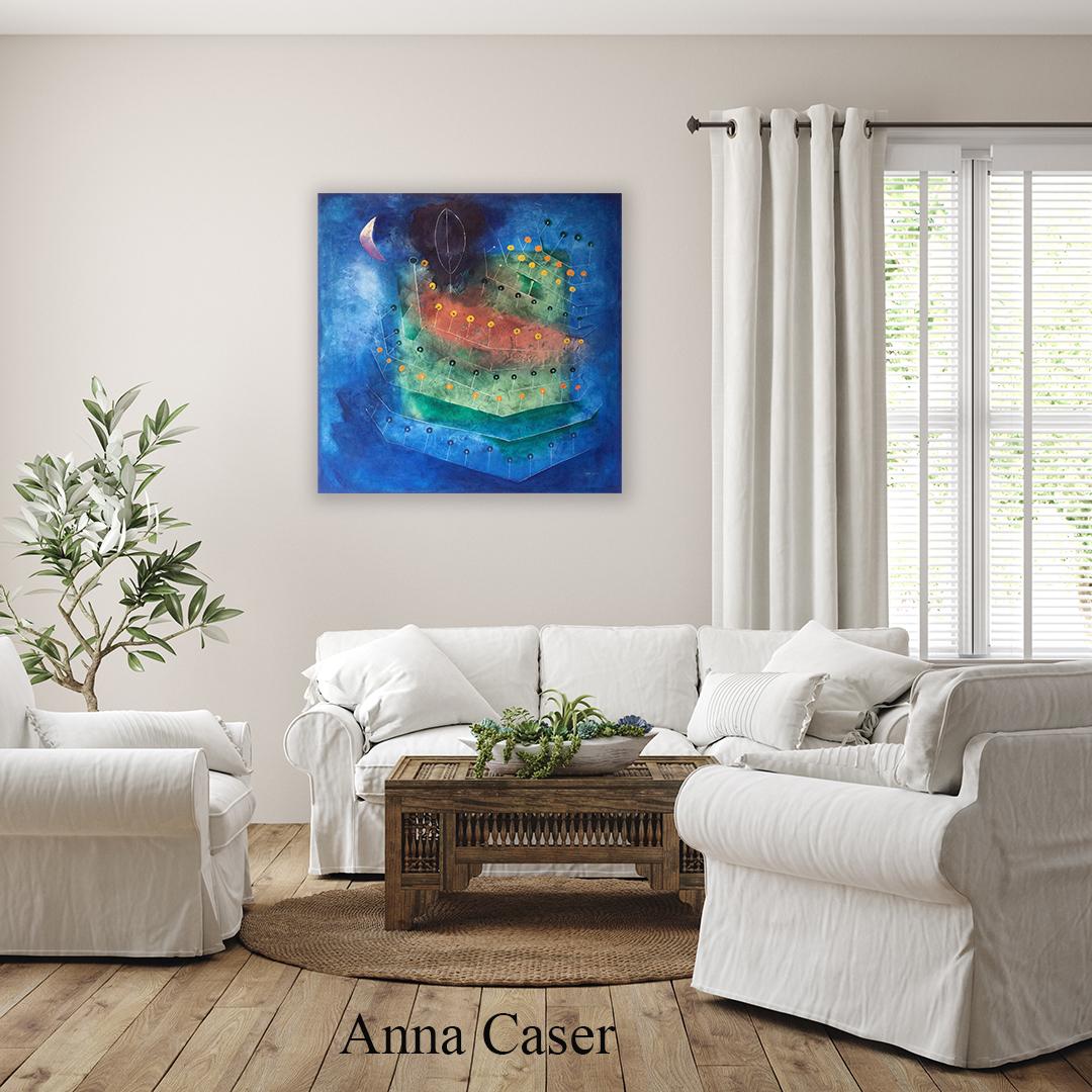 Seuza Veuto - Painting by Anna Caser