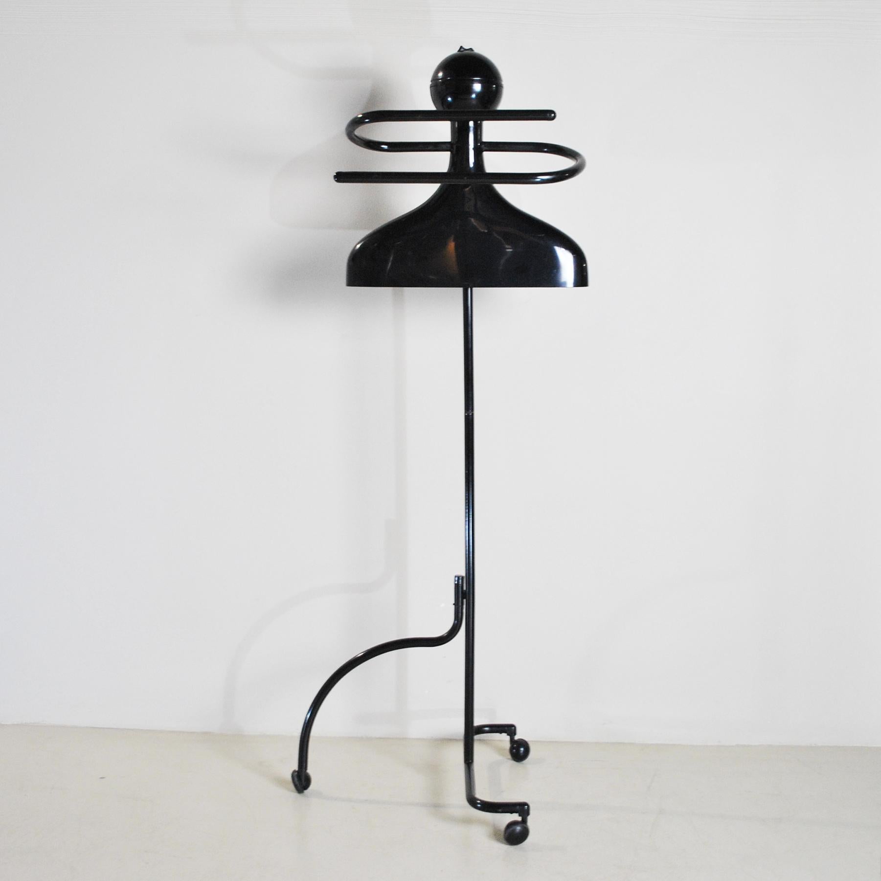 Coat hanger designed by Anna Castelli for Kartell production in the 80s.