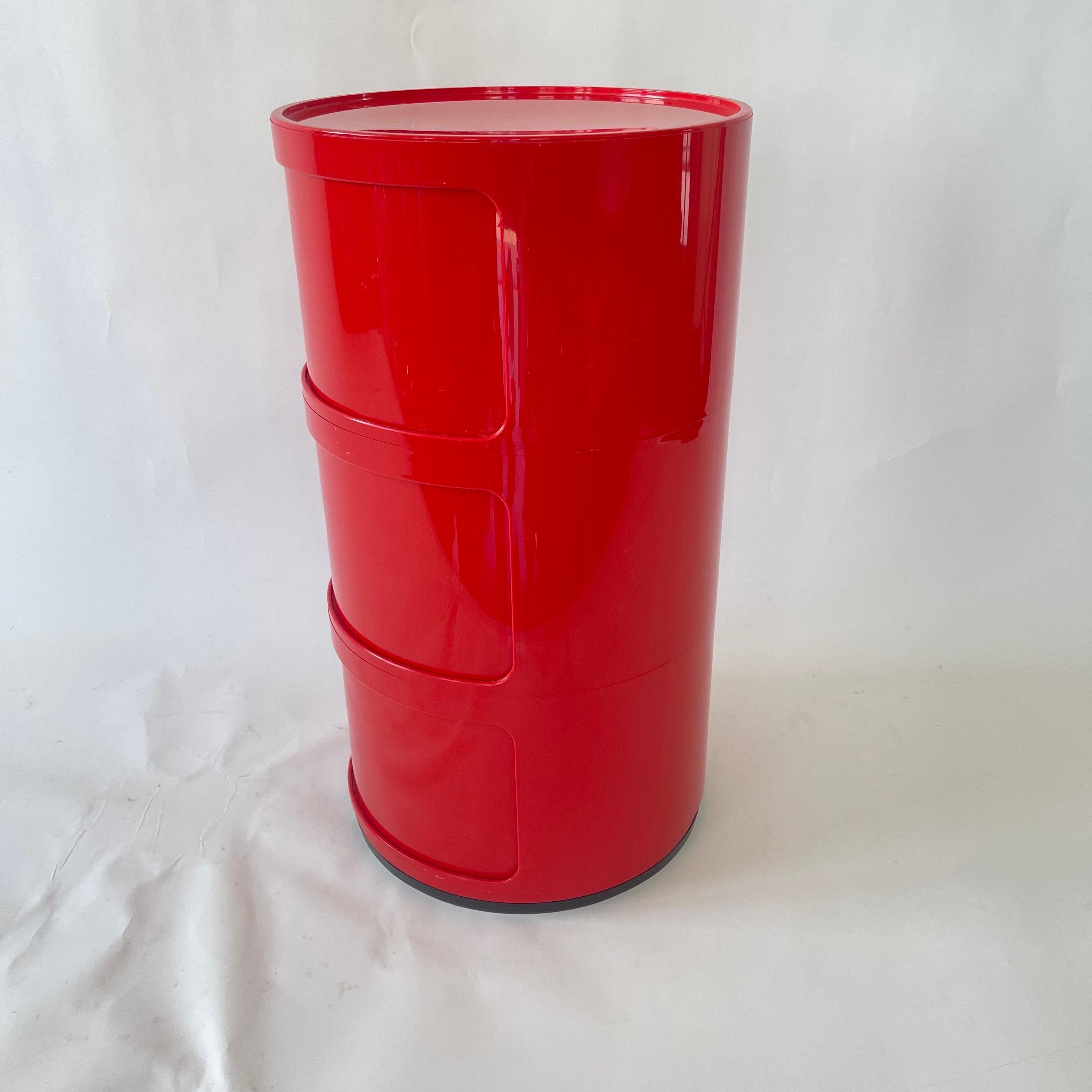 Anna Castelli Ferrieri Componibili Classic Cabinet für Kartell, Italien 2015 (Gefärbt) im Angebot
