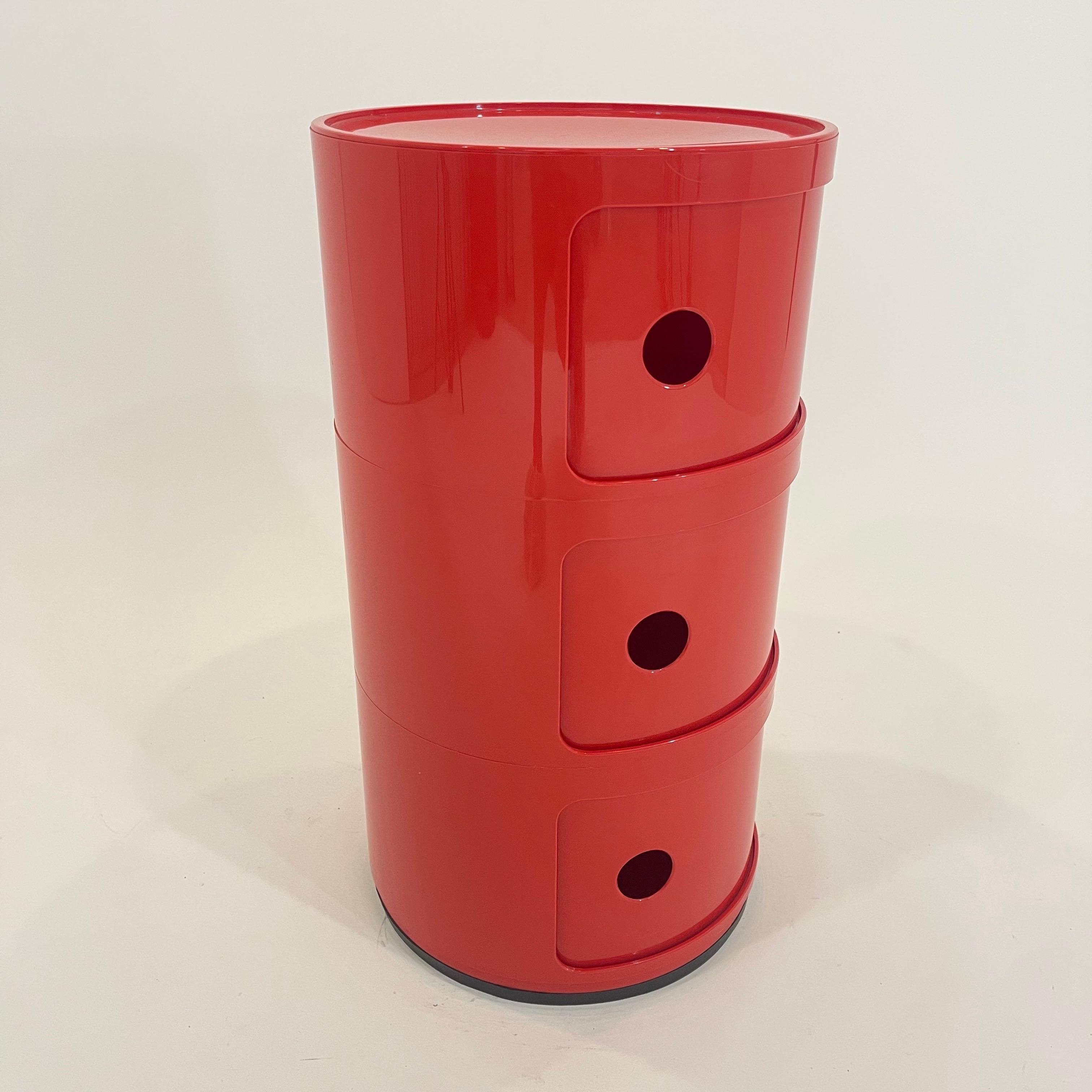 Anna Castelli Ferrieri Componibili Classic Cabinet for Kartell, Italy 2015 In Good Condition In Miami, FL