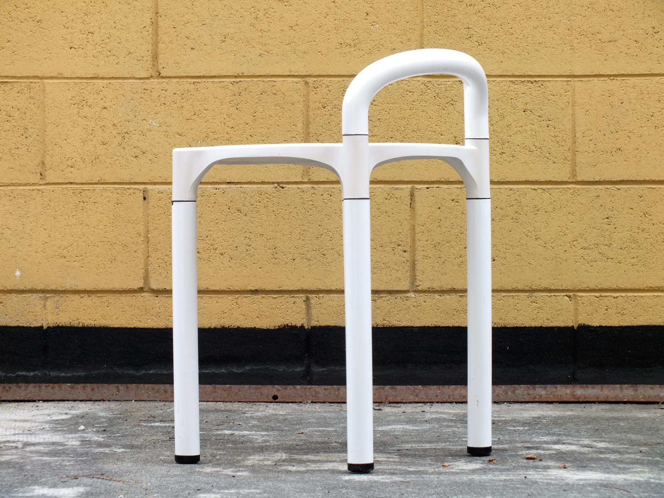 Anna Castelli Ferrieri Design in Years '80 for Kartell Set of Two Stools 