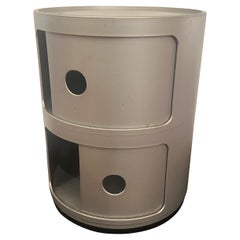 Anna Castelli For Kartell Stacking Storage Shelf Nightstand