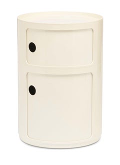 Anna Castelli, Vintage Large Round Componibili, 1970s