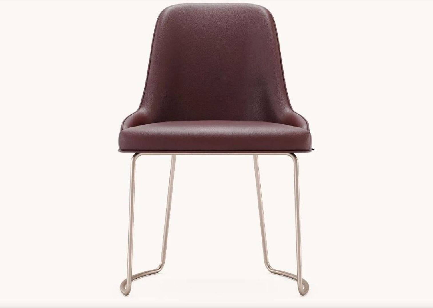 Other Anna Chair with Metal Baseboard by Domkapa