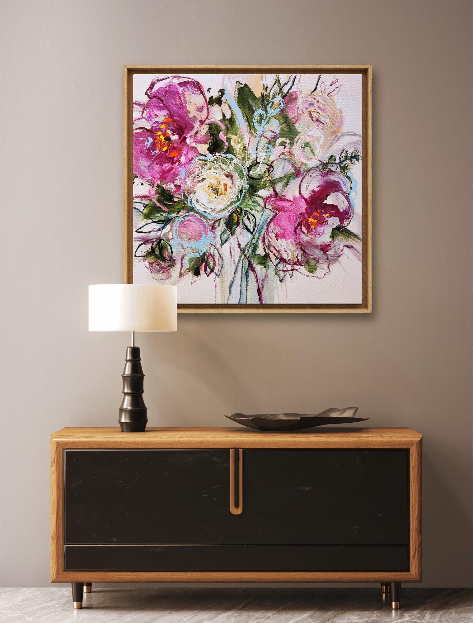 Cette œuvre d'art exceptionnelle est actuellement exposée et disponible à la vente à la Signet Contemporary Art Gallery et en ligne. Entrez dans le monde enchanteur de 