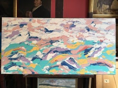 "Au Sommet du Mont-Blanc" Grande astratto francese