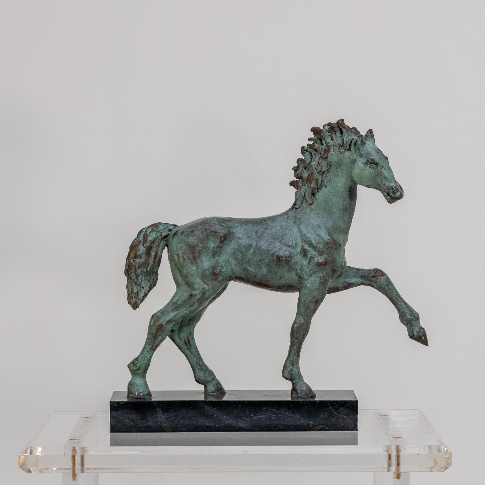Anna Chromy 'Czech Rep. 1940-2021, Attrib.' Bronze Horse 1