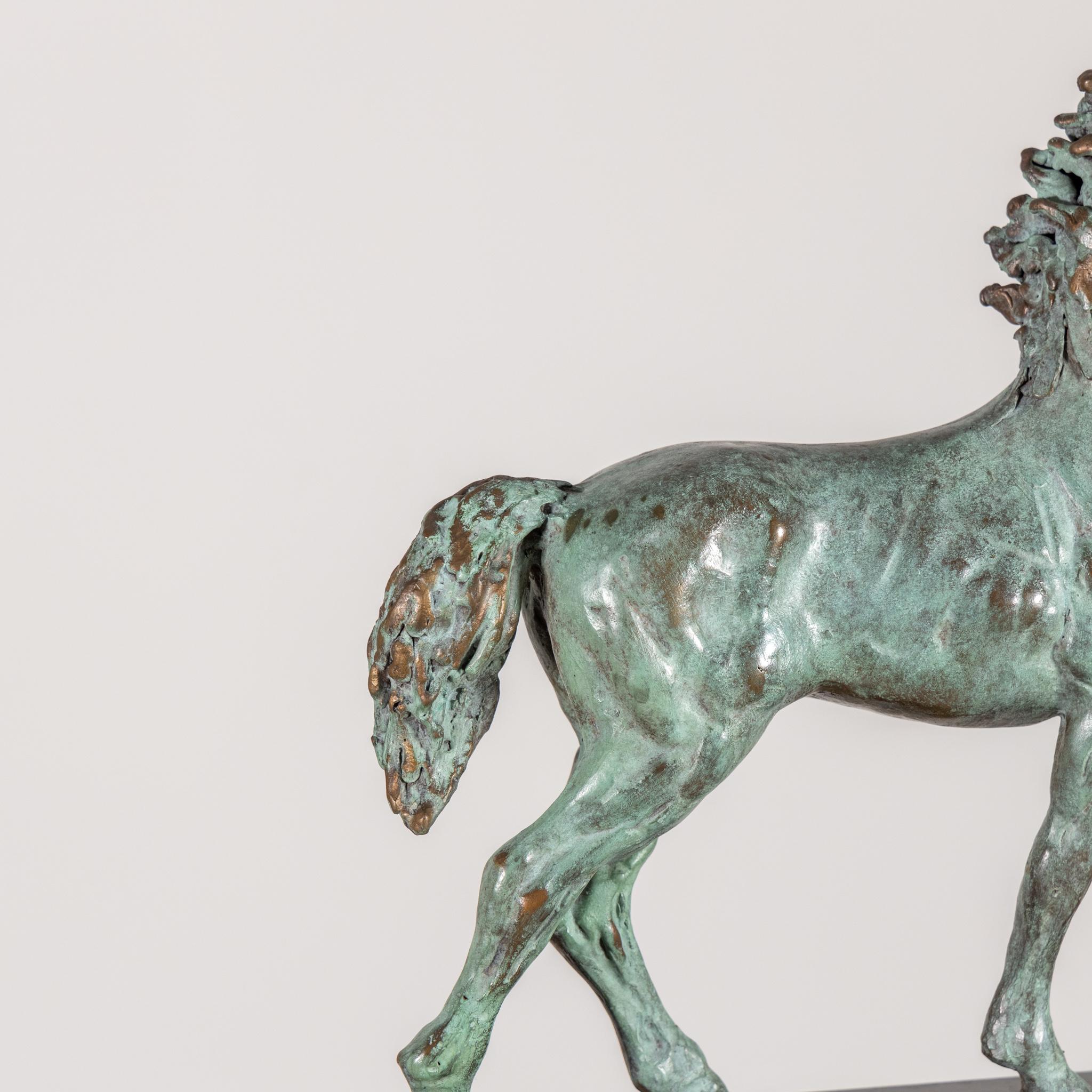 Anna Chromy 'Czech Rep. 1940-2021, Attrib.' Bronze Horse 2
