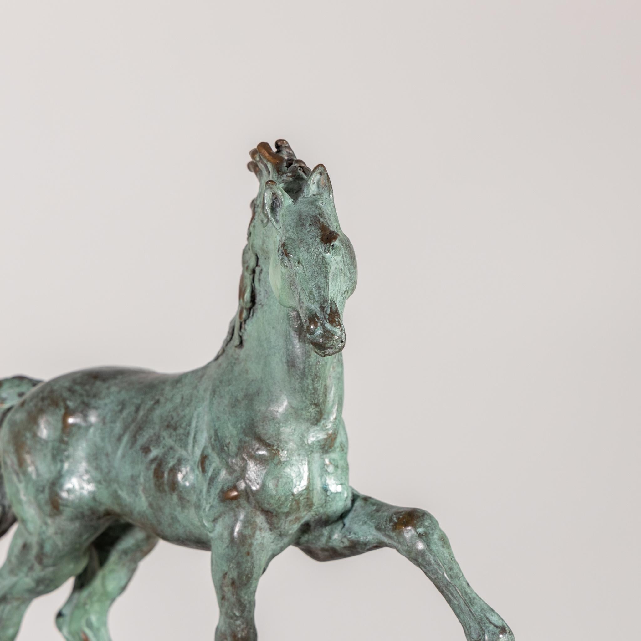 Anna Chromy 'Czech Rep. 1940-2021, Attrib.' Bronze Horse 4