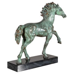 Anna Chromy 'Czech Rep. 1940-2021, Attrib.' Bronze Horse