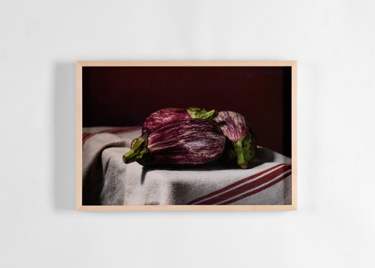 Anna Condo, Aubergines33650, Print, United States, 2020 In Good Condition For Sale In New York, NY
