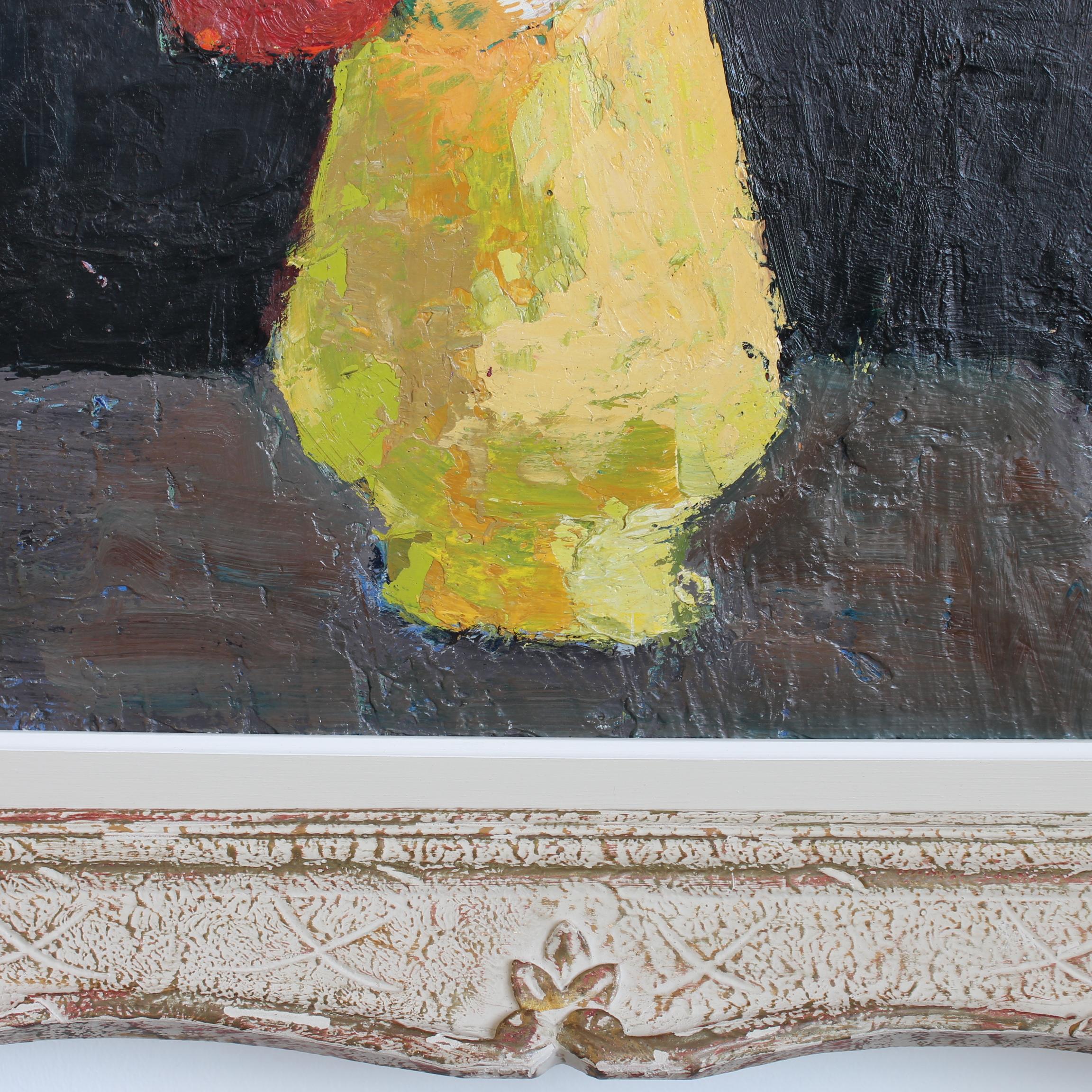 Bouquet in Yellow Vase For Sale 6