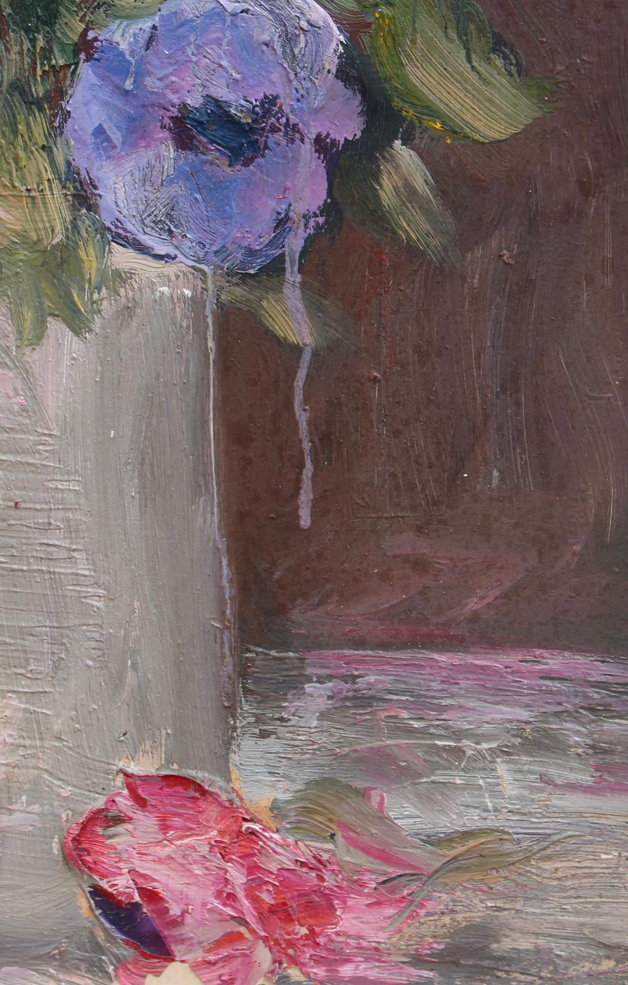 Bouquet of Flowers - Still Life For Sale 8