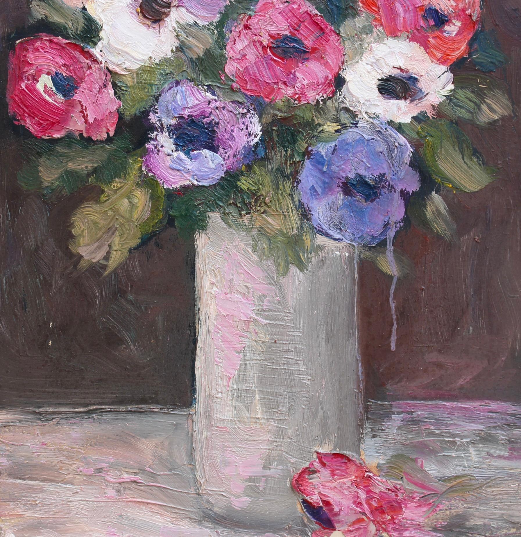 Bouquet of Flowers - Still Life For Sale 9