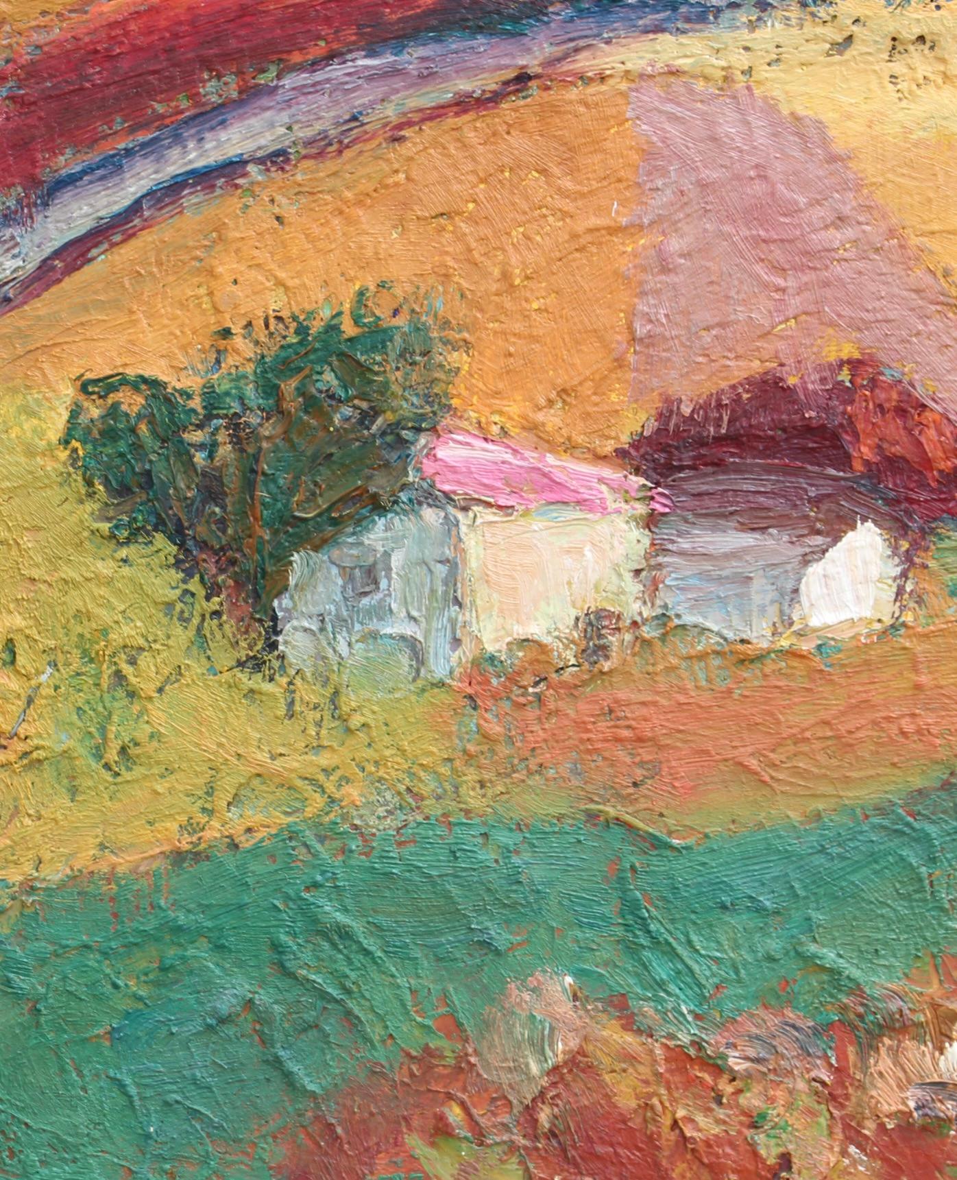 'Provencal Panorama' Landscape Oil Painting For Sale 10