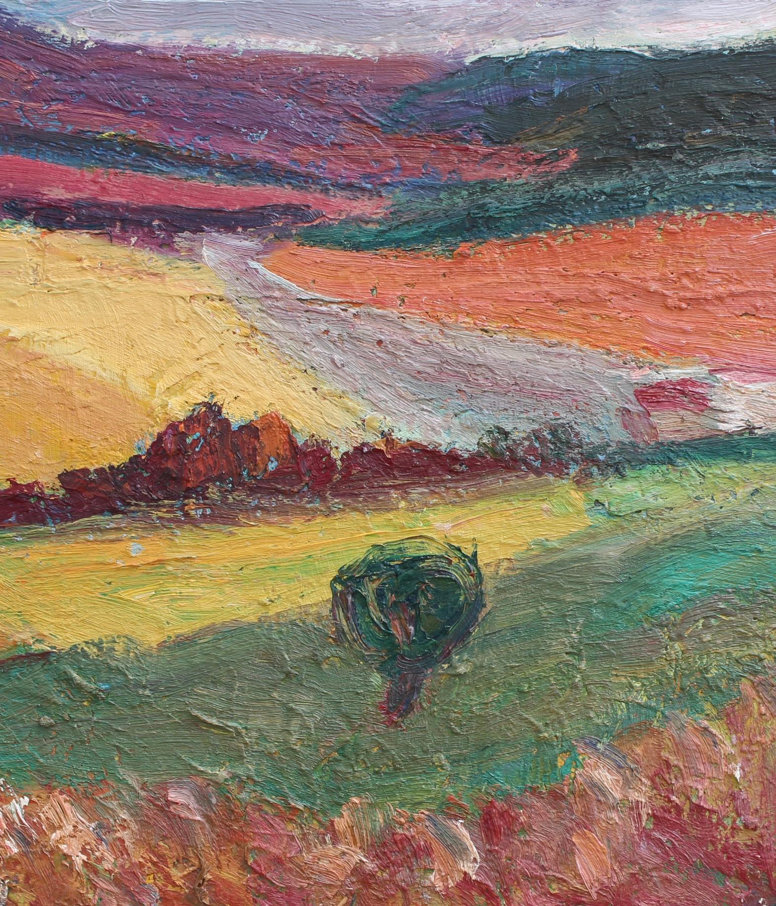 'Provencal Panorama' Landscape Oil Painting For Sale 13