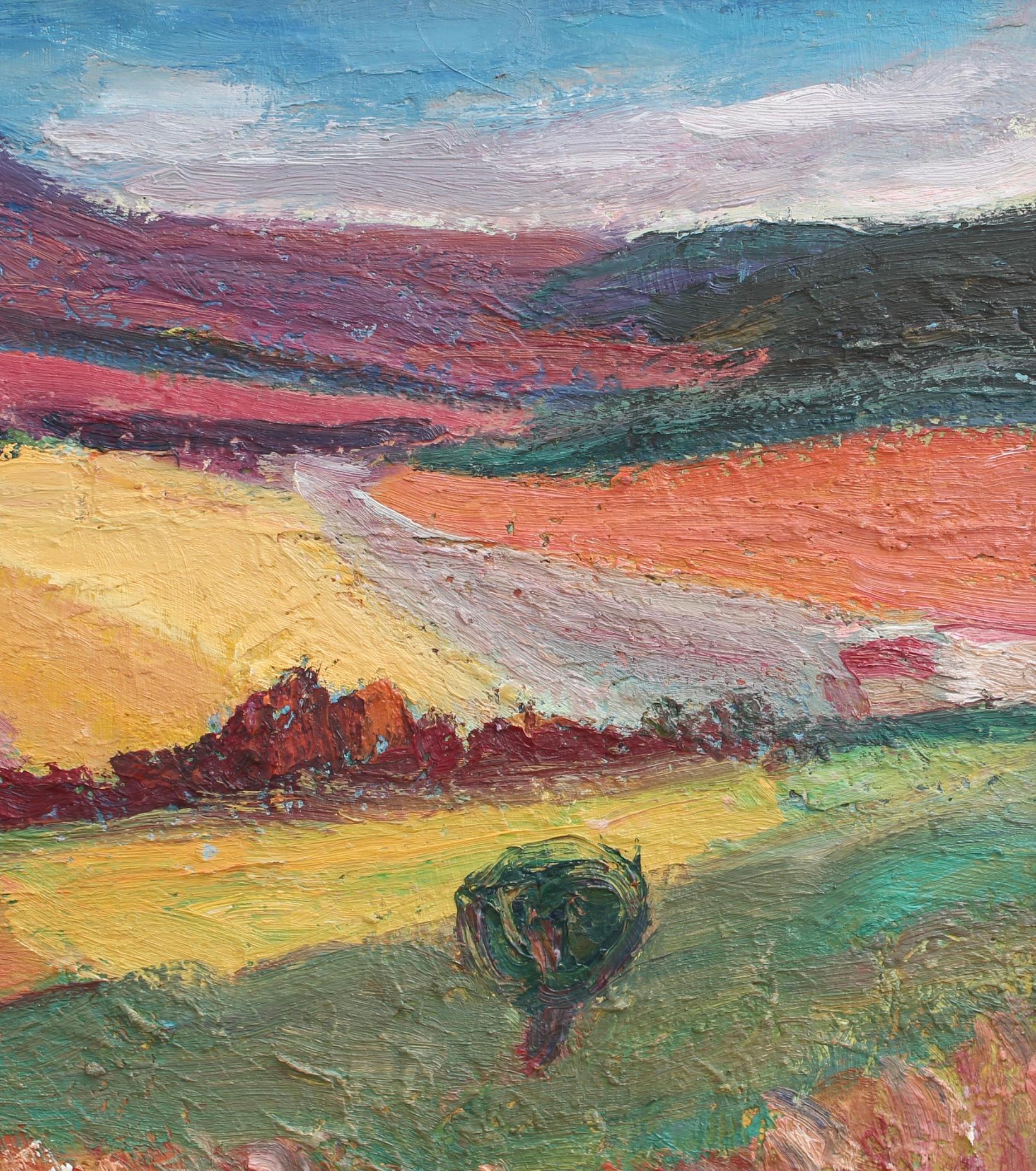'Provencal Panorama' Landscape Oil Painting For Sale 15