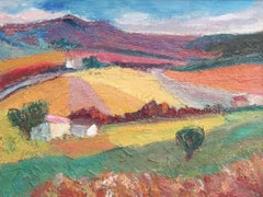 'Provencal Panorama' Landscape Oil Painting