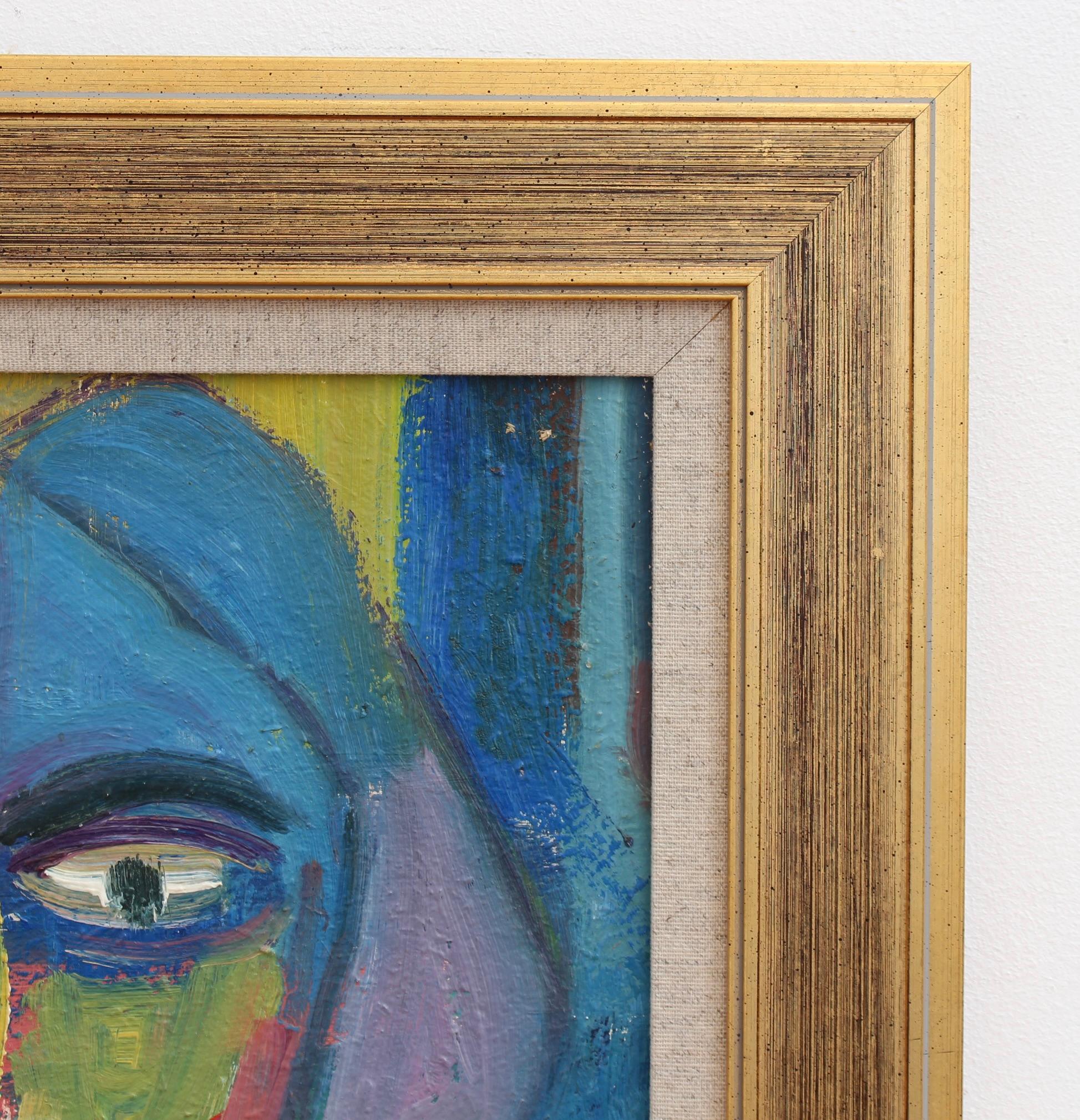 'Self Portrait of the Artist' by Anna Costa Modern Oil Painting 6