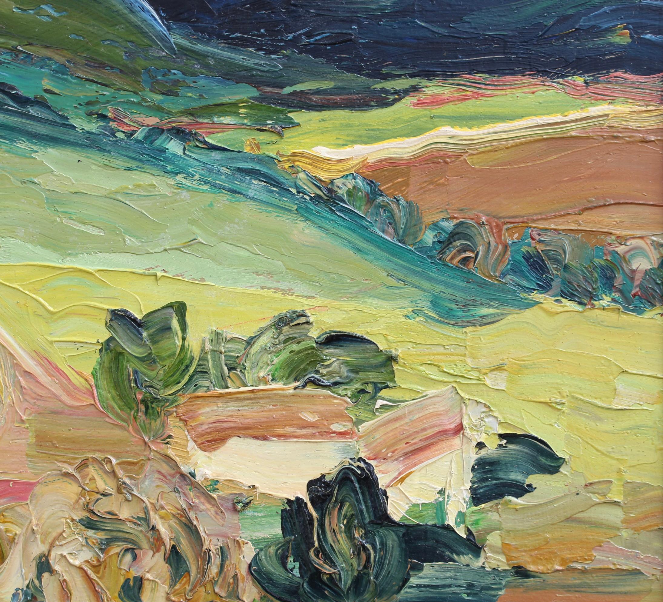 'Vista of Provence' Landscape Oil Painting 9
