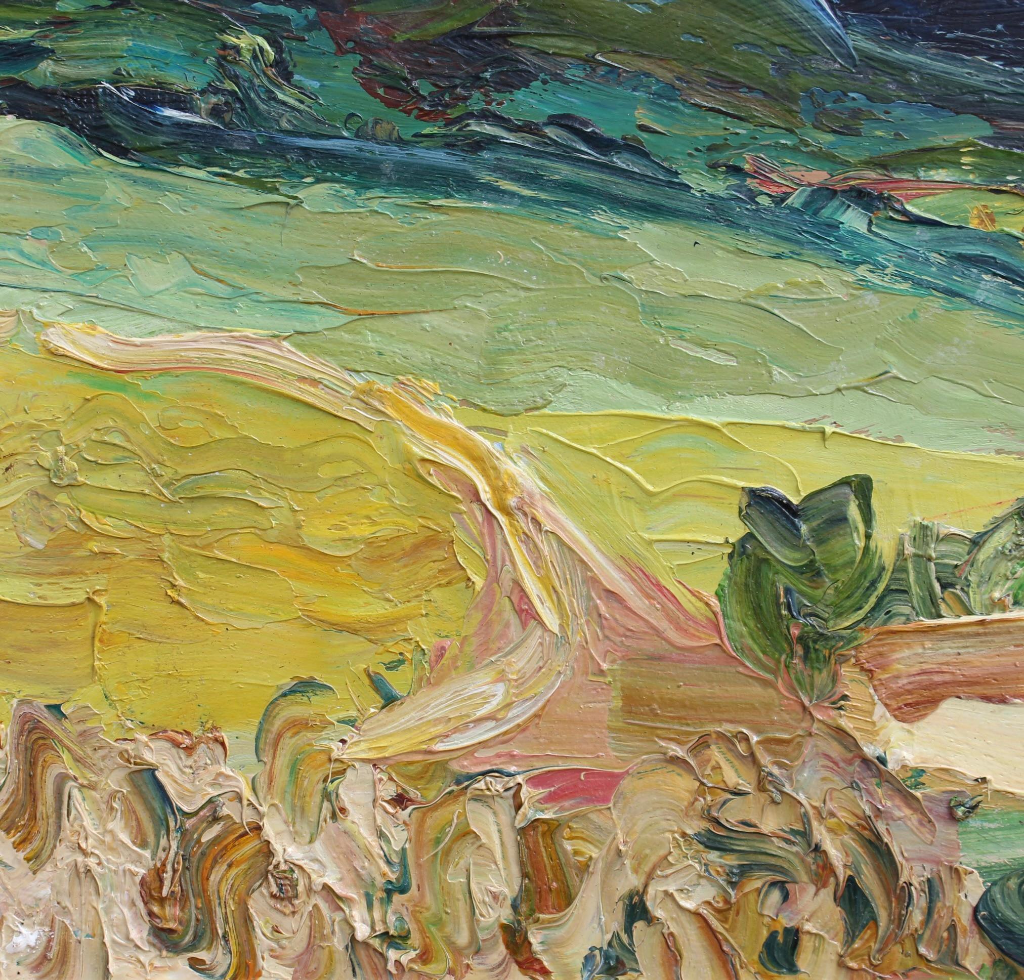 'Vista of Provence' Landscape Oil Painting 10