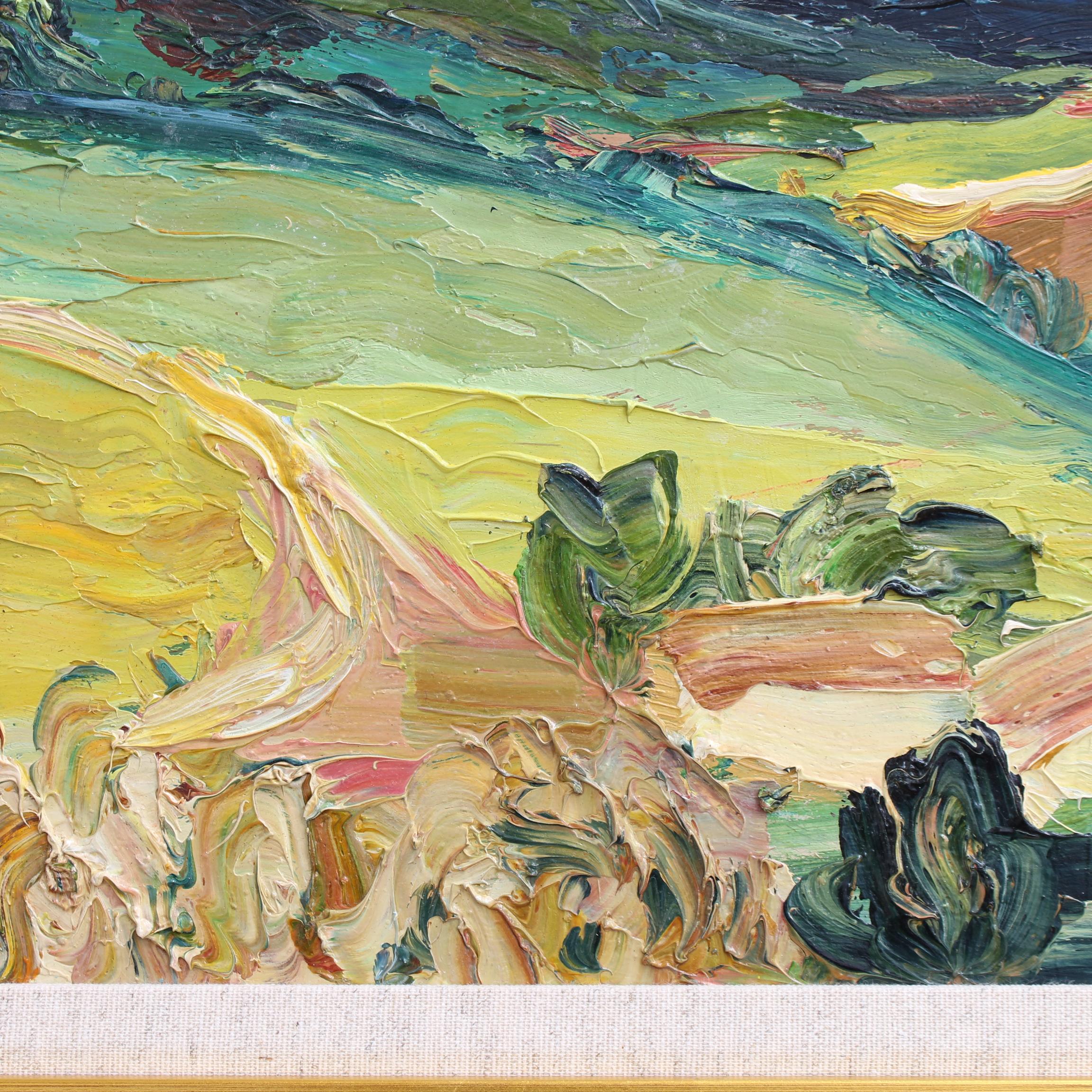 'Vista of Provence' Landscape Oil Painting 11