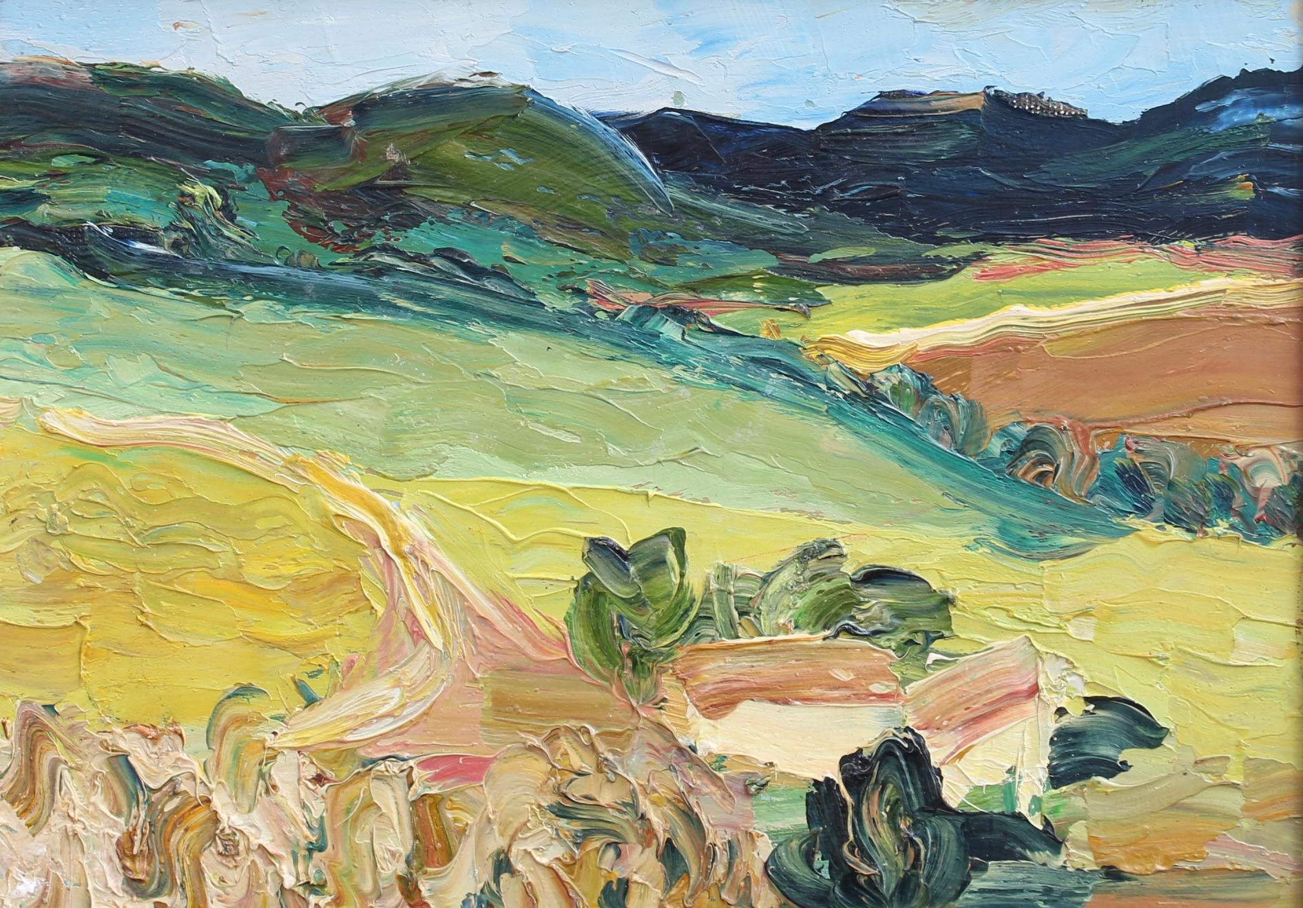 'Vista of Provence' Landscape Oil Painting 1