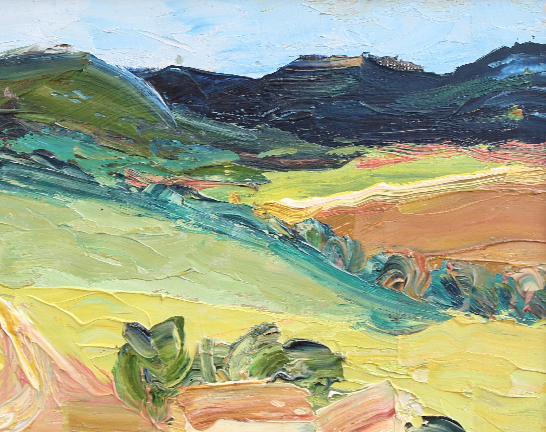 'Vista of Provence' Landscape Oil Painting 6
