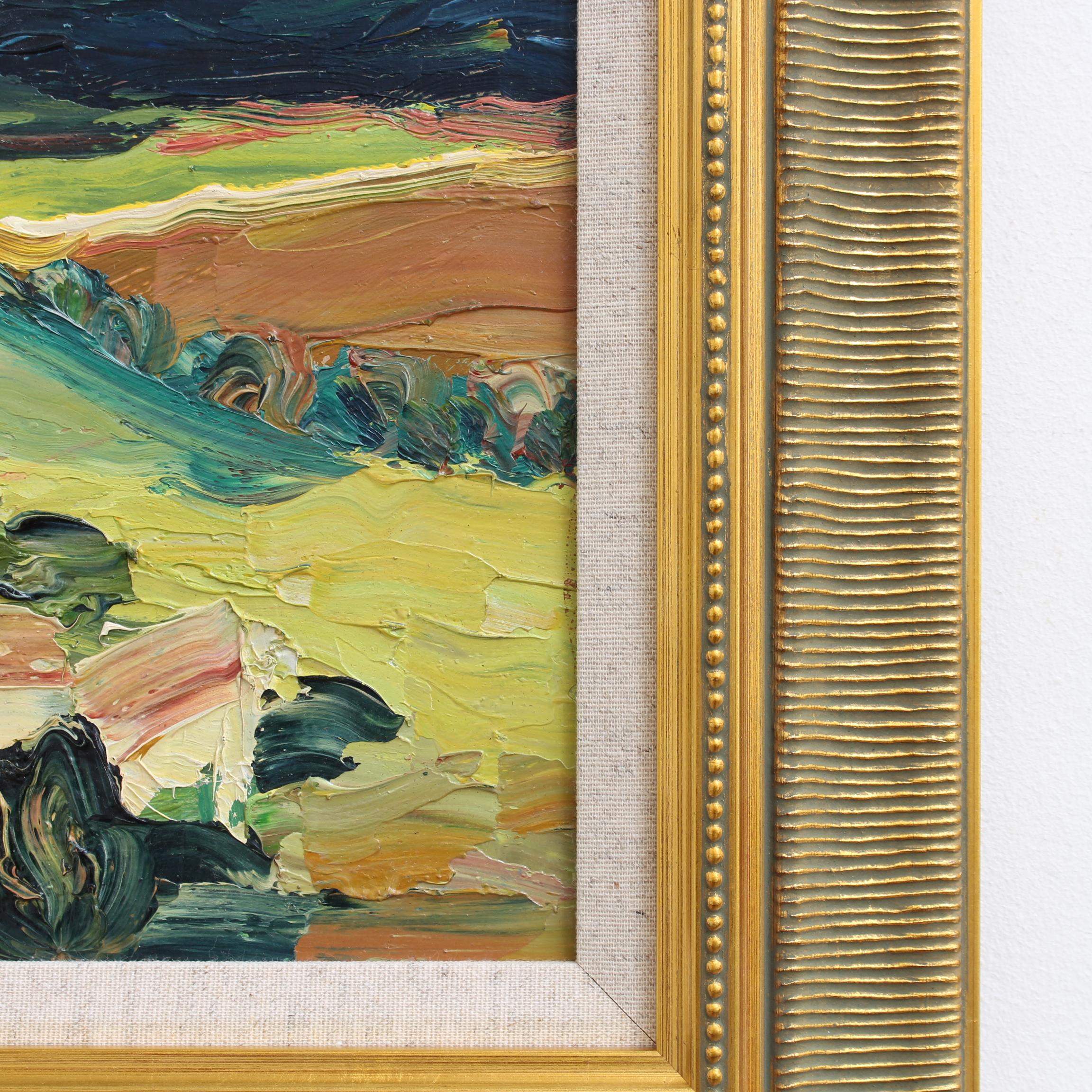 'Vista of Provence' Landscape Oil Painting 8