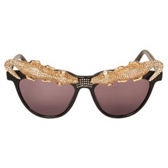 Anna Dello Russo X H&M Alligator Topped (938190) Sunglasses