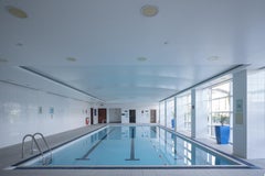 Architectural photo of a pool in a hotel by Anna Dobrovolskaya-Mints