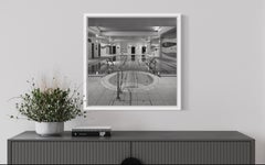 Square Monochrome Square Architecture Photography: Swimming Pool Design