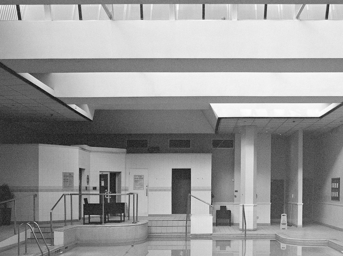 Monochrome Square Architecture Photography: Swimming Pool Design For Sale 1