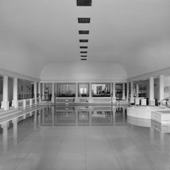 Monochrome Square Architecture Photography: Swimming Pool Design